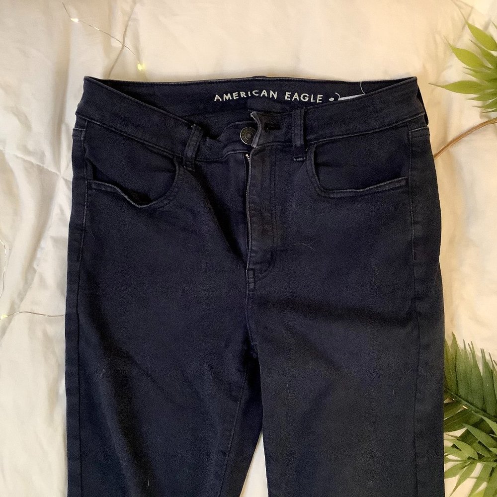 AE High Waisted Super Stretch Jegging - 6 LONG